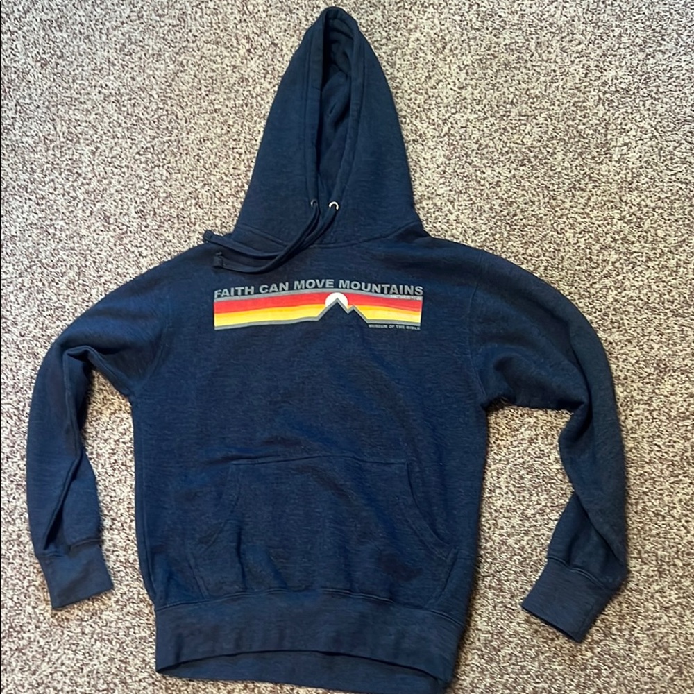 Faith can move mountains hoodie